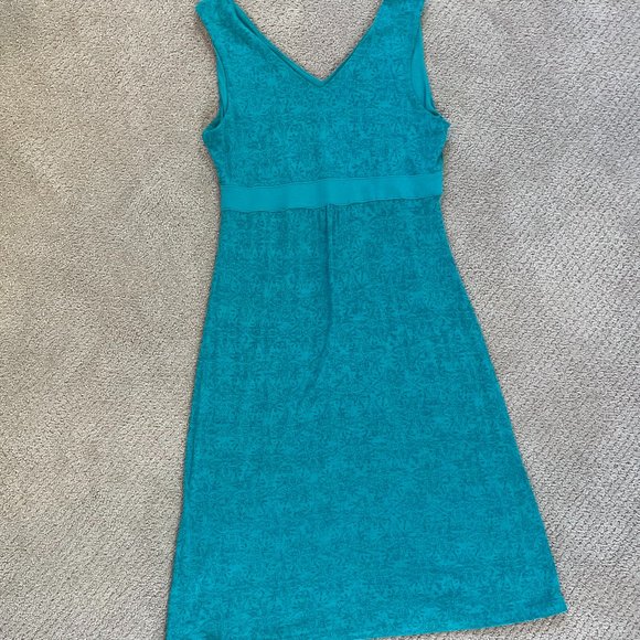Alpine Design Dress Turquoise Sleeveless Dress - Picture 9 of 10